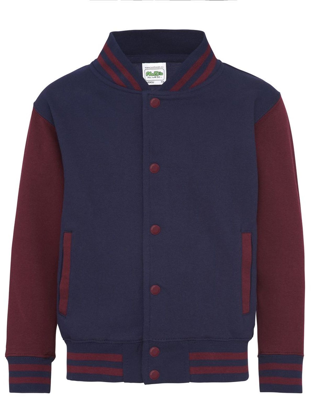 oxford navy-burgundy
